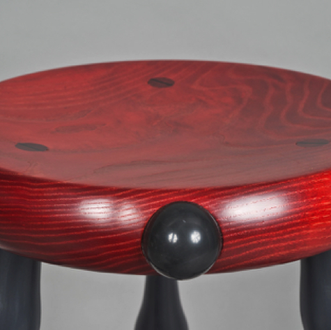 Flubber Stool Top Detail 1 Flubber Stool Top Detail 1